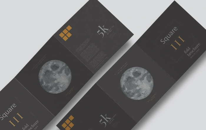 Bi-Fold Square Brochure