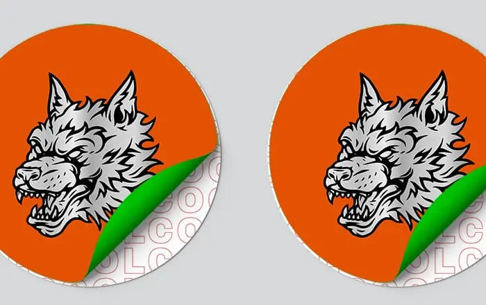 double-sided labels