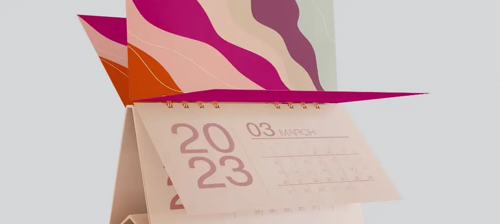 flip calendar