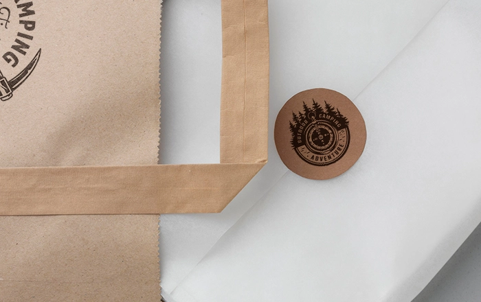 Sticker products printed for commercial packaging in Dubai
