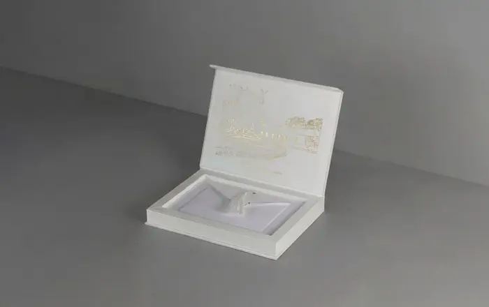 Gold foil box