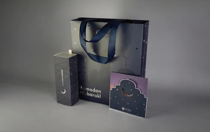 Ramadan Mubarak packaging