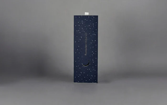 Ramadan Mubarak cardboard box