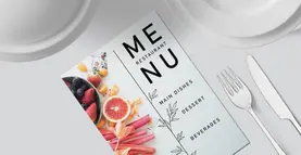 Menu printing