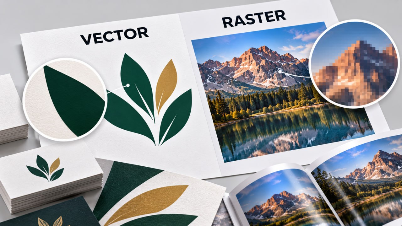 Vector vs Raster Images for Printing: What Is the Difference?