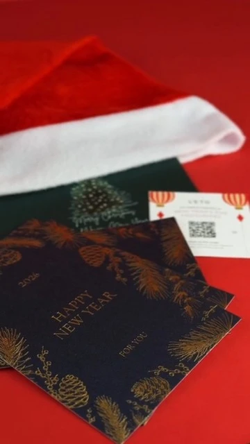 New Year postcards