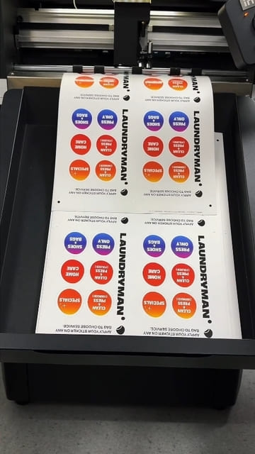 round stickers
